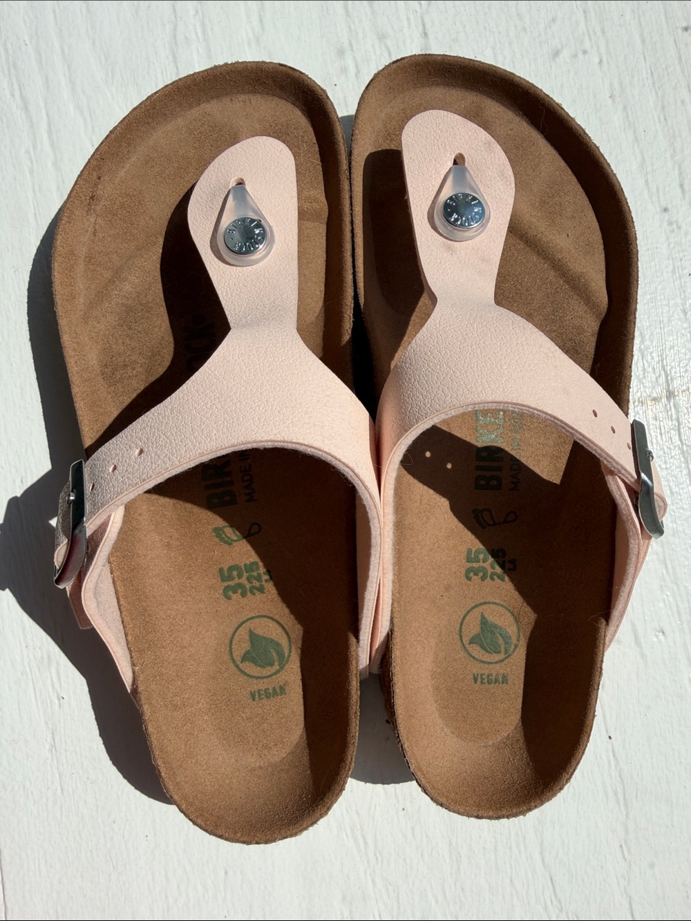 Birkenstock Vegan Sandal - Pale Pink